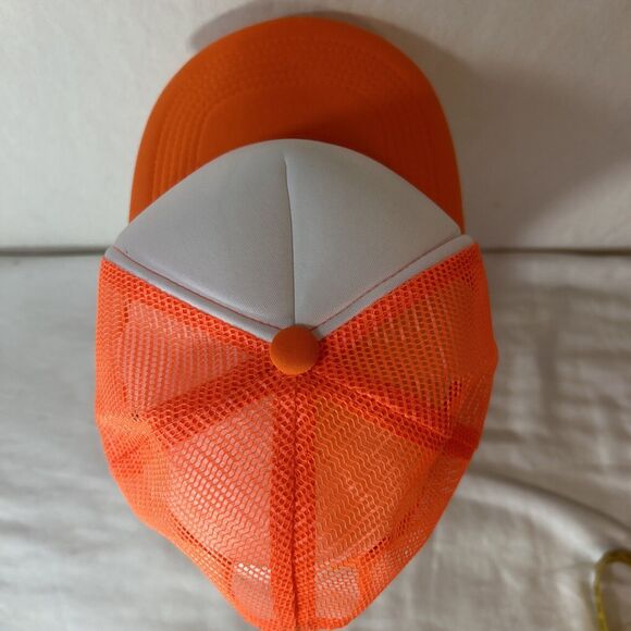 TOP HEADWEAR Blank Trucker Hat - Mens Trucker Hats Foam Mesh Snapback One Size - Picture 5 of 8